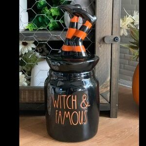 Rae Dunn Witch & Famous Canister